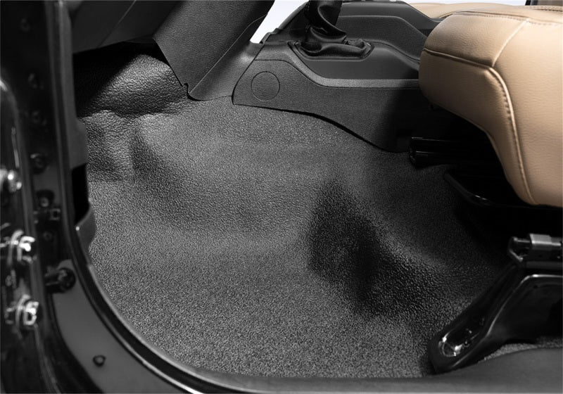 BedRug BTJL18F4 18-23 Jeep JL 4 Door BedTred 3pc Front Floor Kit