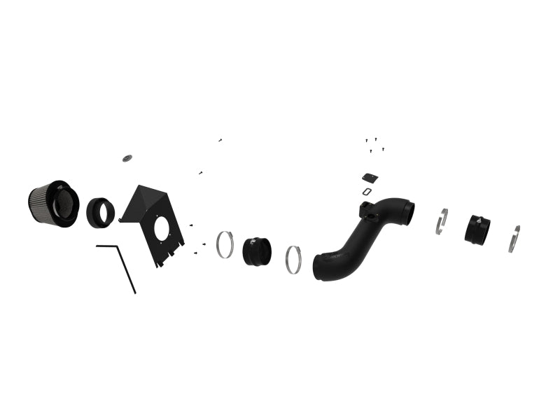 aFe 51-32322 Magnum FORCE Stage-2 Pro DRY S Intake System 11-15 GM Diesel Trucks V8 6.6L (td) LML