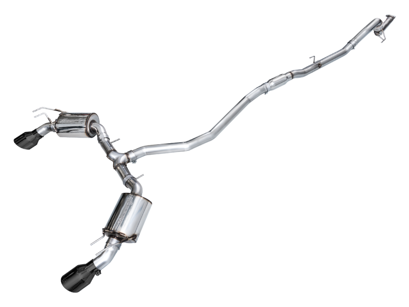 AWE Tuning 3015-33331 22+ Honda Civic Si/Acura Integra Touring Edition Catback Exhaust - Dual Diamond Black Tip