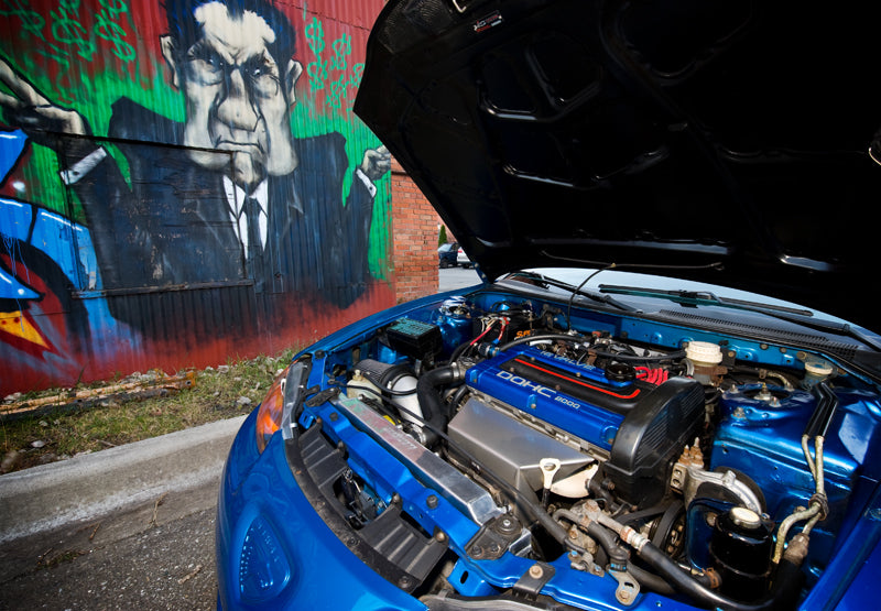 Mishimoto MMRAD-ECL-95T 95-99 Mitsubishi Eclipse Turbo Manual Aluminum Radiator