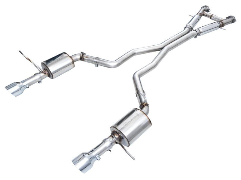 AWE Tuning 3015-32952 18-23 Dodge Durango SRT & Hellcat Touring Edition Exhaust - Chrome Silver Tips