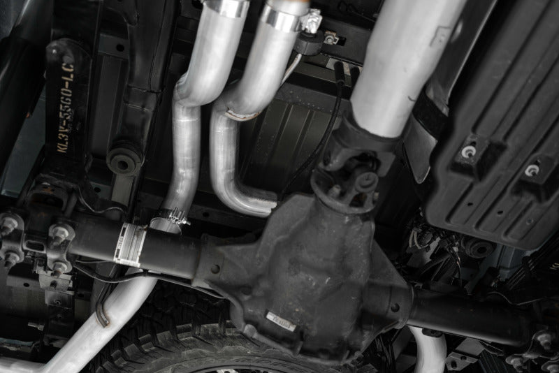 MBRP S5264409 17-20 Ford F-150 Raptor 3.5L Ecoboost Dual Rear Exit T409 3in Resonater Back Exhaust System