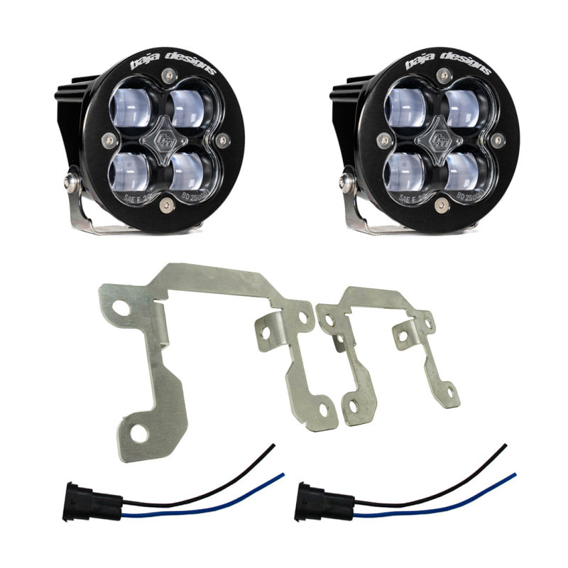 Baja Designs 447724 Ford/Subaru SAE Squadron Fog Light Pocket Kit - White