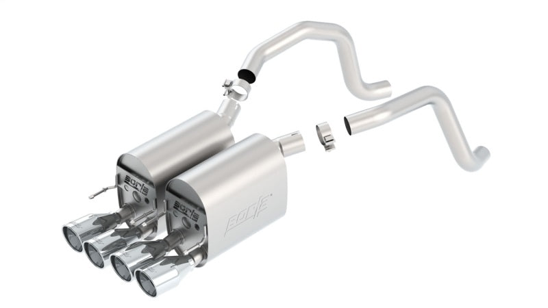 Borla 11814 05-08 Corvette Coupe/Conv 6.0L/6.2L 8cyl 6spd RWD Touring SS Exhaust (rear section only)