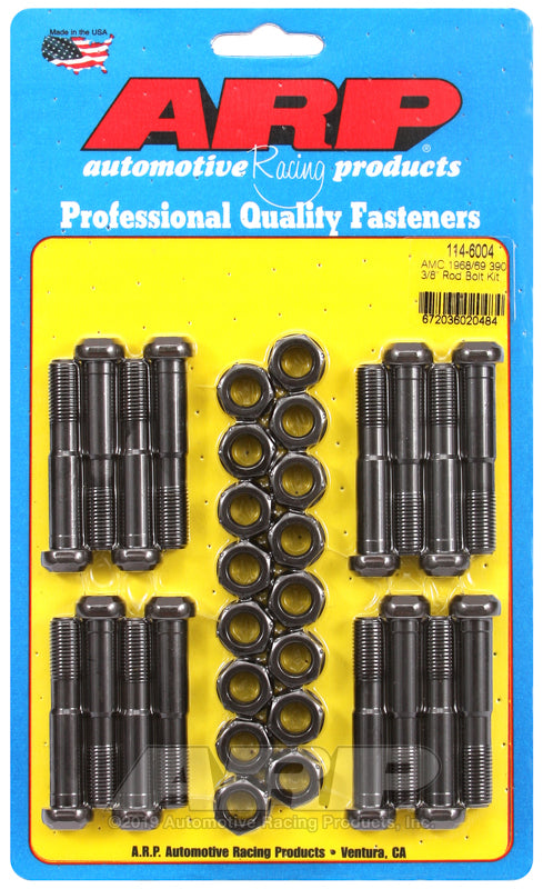 Arp ARP114-6004 AMC Rod Bolt Kit - Fits 68-69 390
