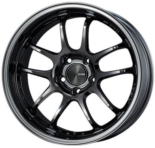 Enkei 489-895-6522SBK PF01EVO 18x9.5 22mm Offset 5x114.3 75mm Bore SBK Wheel Special Order / No Cancel