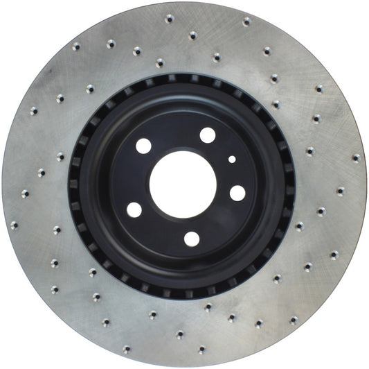 Stoptech 128.33138R StopTech 12 Audi A6 Quattro/11-12 A7 Quattro/13 Q5/7-11/13 S4/12 S5 Front Right Drilled Rotor