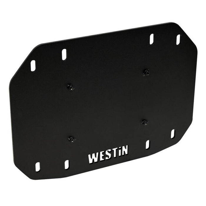 Westin 59-761205 18-25 Wrangler JL Spare Tire Delete Plate - Tex. Blk