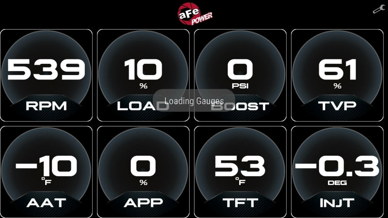 aFe 77-91001 AGD Advanced Gauge Display Digital 5.5in Monitor 08-18 Dodge/RAM/Ford/GM Diesel Trucks