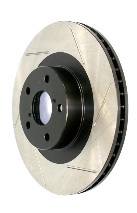 Stoptech 126.61124SR StopTech 2016 Ford Focus RS Slotted Front Right Sport Brake Rotor