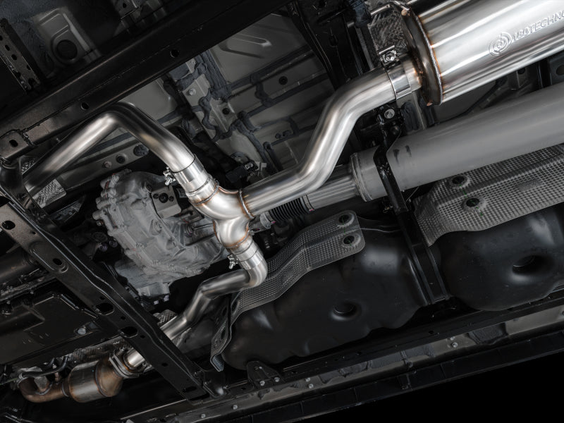 AWE Tuning 3015-32063 AWE 0FG Exhaust for 3rd Gen Toyota Tundra - Dual Chrome Silver Tips