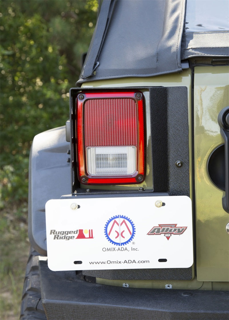 Rugged Ridge 11615.20 XHD Corner Guard Rear 07-18 Jeep Wrangler JKU 4 Door