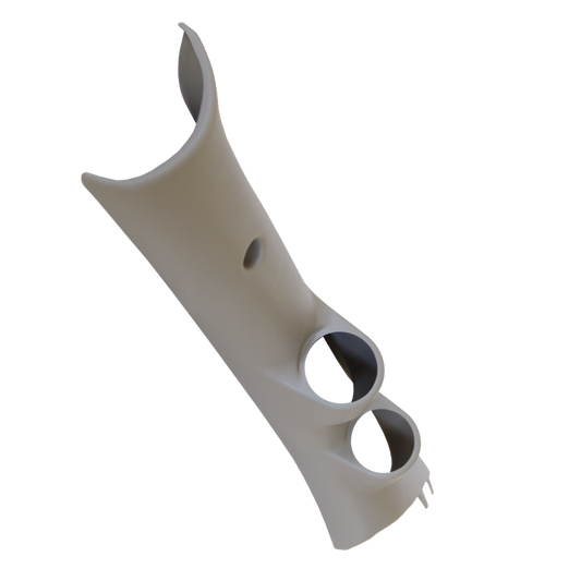 AutoMeter 17218 Autometer 10-12 Dodge RAM 52mm Taupe Dual Pillar Pod