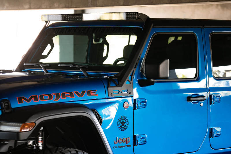 DV8 Offroad LBJL-07 20-22 Jeep JL 392 & JT Mojave A-Pillar Light Bar Mount