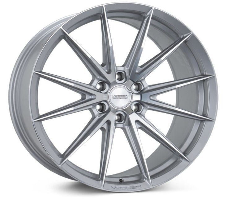 Vossen HFX2-2F24 HFX-2 22x9.5 / 6x135 / ET20 / Deep Face / 87.1 - Silver Polished Wheel