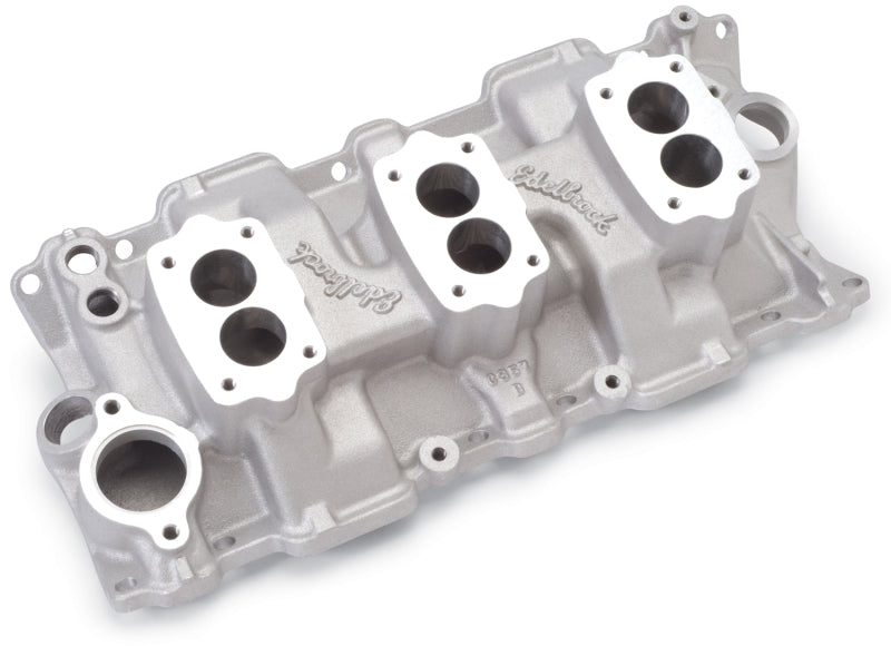 Edelbrock EDE5419 SBC Three Deuce Manifold - 262-400