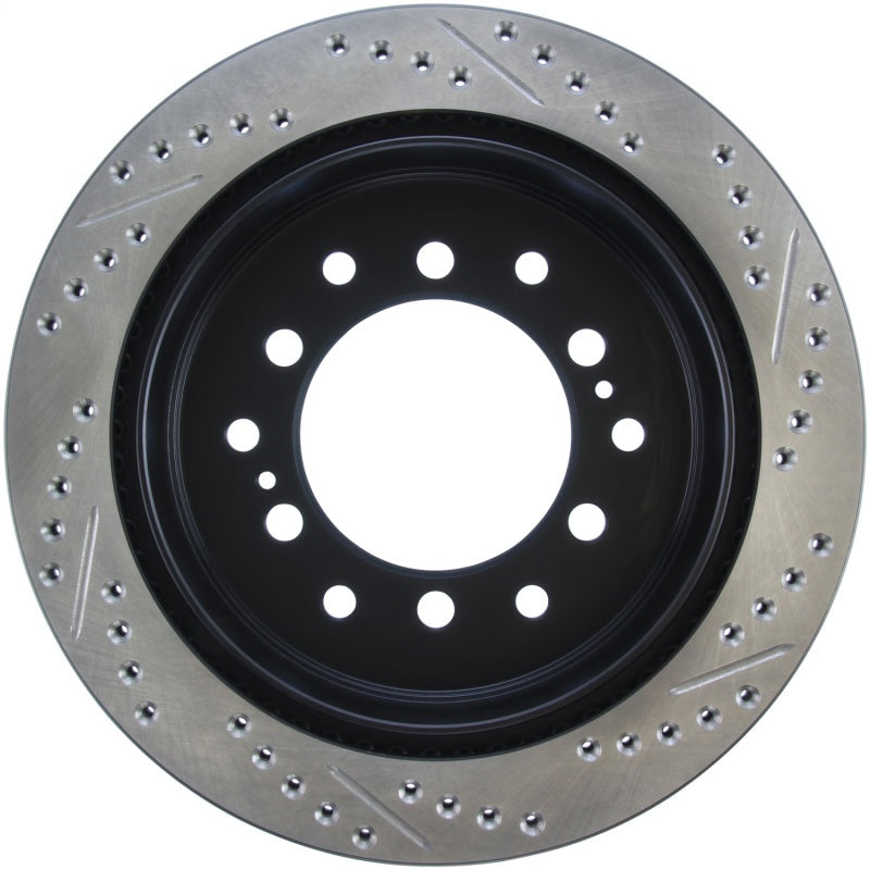 Stoptech 127.44175R StopTech Slotted & Drilled Sport Brake Rotor