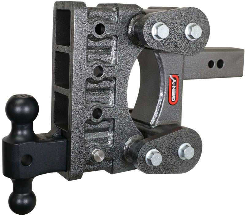 GEN-Y Hitch GH-2114 Gen-Y The Boss Torsion-Flex 2.5in Shank 6in Drop 3.5K TW 32K Hitch w/GH-0161 Dual-Ball