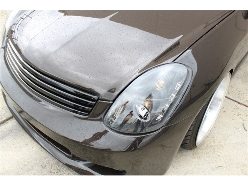 SPYDER 5031747 Spyder Infiniti G35 03-04 4DR Projector Halogen - LED Halo DRL Blk High H4 PRO-YD-IG35034D-DRL-BK