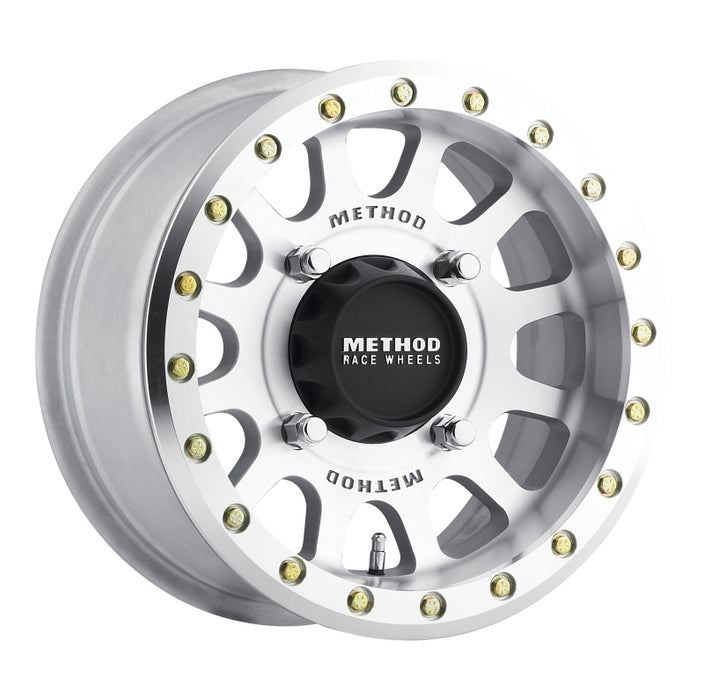 Method Wheels MR40147047352B Method MR401 UTV Beadlock 14x7 / 5+2/38mm Offset / 4x136 / 106mm CB Machined - Raw Wheel