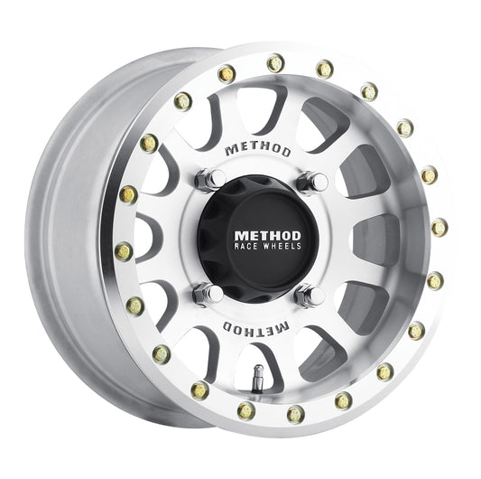 Method Wheels MR40157046343B Method MR401 UTV Beadlock 15x7 / 4+3/13mm Offset / 4x156 / 132mm CB Machined - Raw Wheel