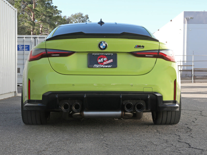 aFe 49-36351-C MACHForce XP Exhausts Cat-Back SS 19-21 BMW M2 Competition L6-3.0L w/Carbon Tips
