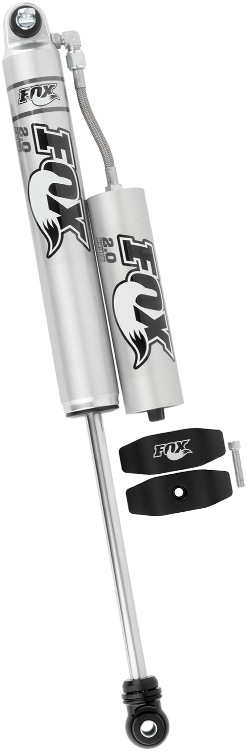 FOX 985-24-036 Fox 07+ Jeep JK 2.0 Performance Series 10.1in. Smooth Body Remote Res. Rear Shock / 2.5-4in. Lift