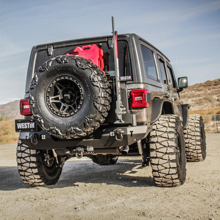 Westin 59-82035B 18-21 Jeep Wrangler JL (Excl. JK) Tire Carrier - Textured Black