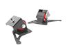 Innovative Mounts 113450-60A Innovative 01-05 Mazda Miata NB 1.8L Black Steel Replacement Mounts 60A Bushings (No Trans Mount)
