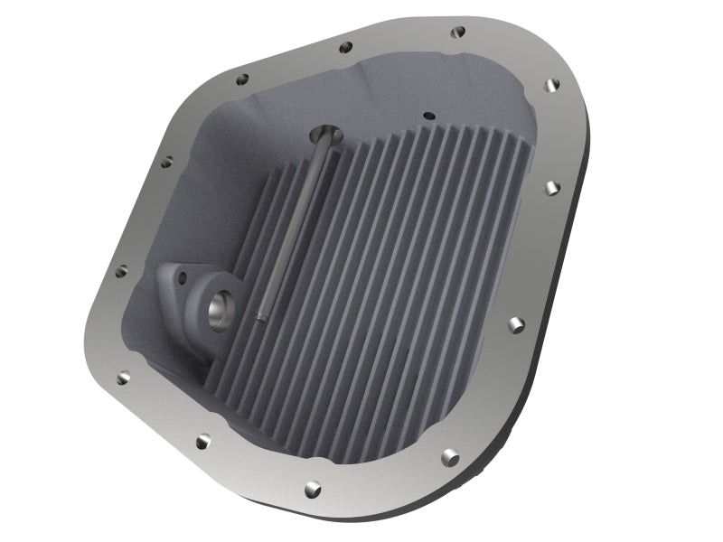 aFe 46-70152-WL Power Rear Diff Cover (Machined) 12 Bolt 9.75in 97-16 Ford F-150 w/ Gear Oil 4 QT