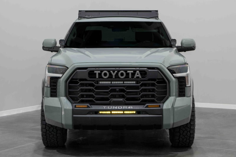 Diode Dynamics DD7413 2022 Toyota Tundra Stealth Bumper Light Bar Kit - Amber Combo