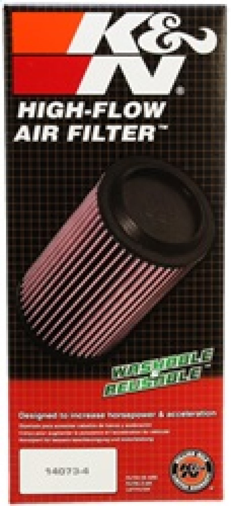 K&N Engineering E-1946 K&N Replacement Air Filter FORD P/U V8-7.3L T/D, 1995-97