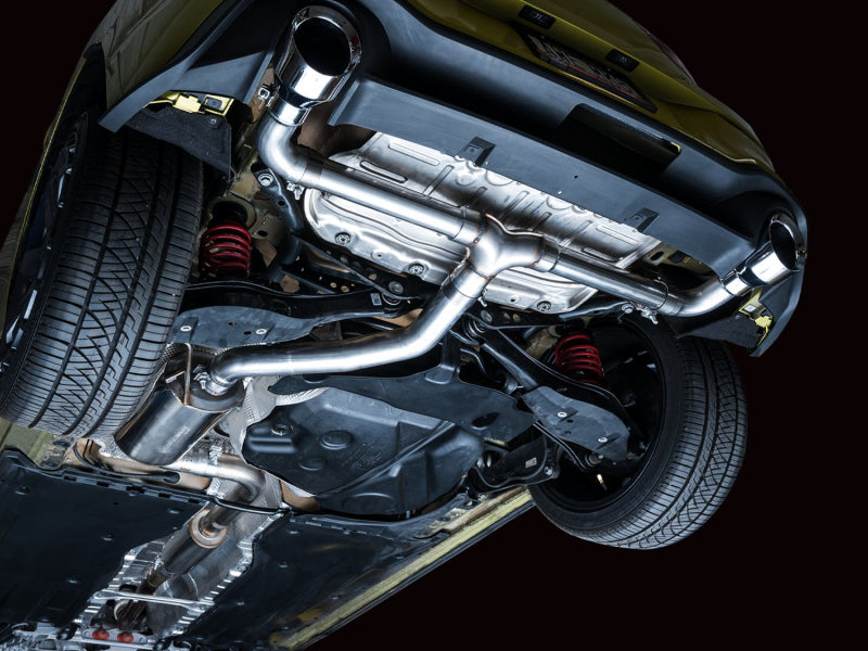 AWE Tuning 3015-32658 AWE 2022 VW GTI MK8 Touring Edition Exhaust - Chrome Silver Tips