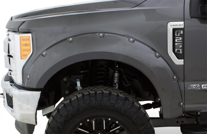 Bushwacker 20945-82 18-19 Ford F-150 Pocket Style Flares 4 pc - Shadow Black