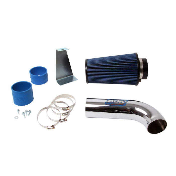BBK 1556 86-93 Mustang 5.0 Cold Air Intake Kit - Standard Style - Chrome Finish