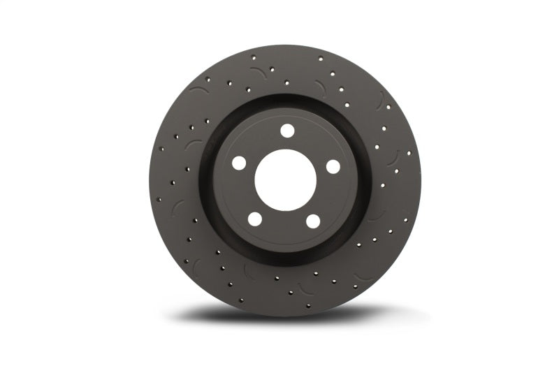 Hawk Performance HTC4907 Hawk Talon 2005 Mitsubishi Lancer Evolution AWD Drilled and Slotted Front Brake Rotor Set