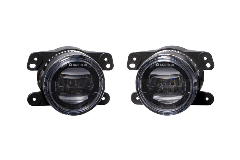 Diode Dynamics DD5131P Elite Series Type M Fog Lamps - Yellow (Pair)