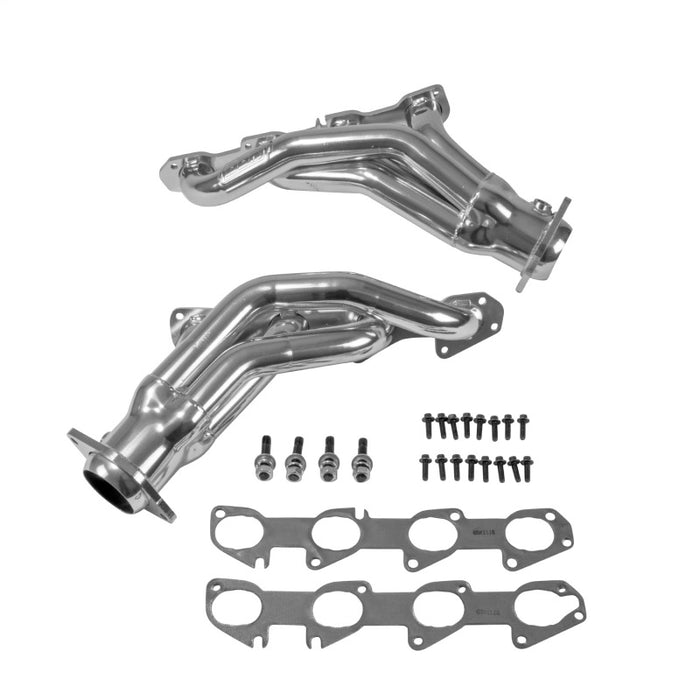 BBK 40190 11-20 Dodge Challenger Hemi 6.4L Shorty Tuned Length Exhaust Headers - 1-7/8in Silver Ceramic