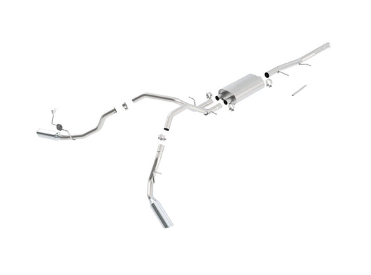 Borla 140341 09-11 Chevrolet Sierra 1500 WT/SLT/SLEi/XFE / Silverado 1500 WT/LT/LTZ/LS SS Catback Exhaust