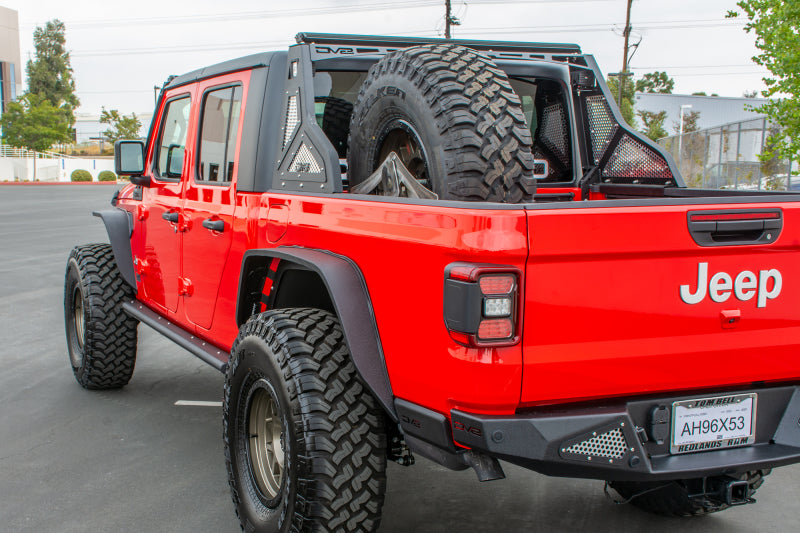 DV8 Offroad RRGL-01 2019+ Jeep Gladiator Bolt On Chase Rack