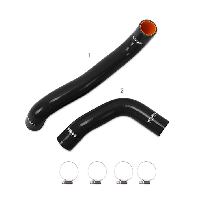 Mishimoto MMHOSE-STI-08BK 08-14 Subaru WRX / 08+ STI Silicone Radiator Hose Kit - Black