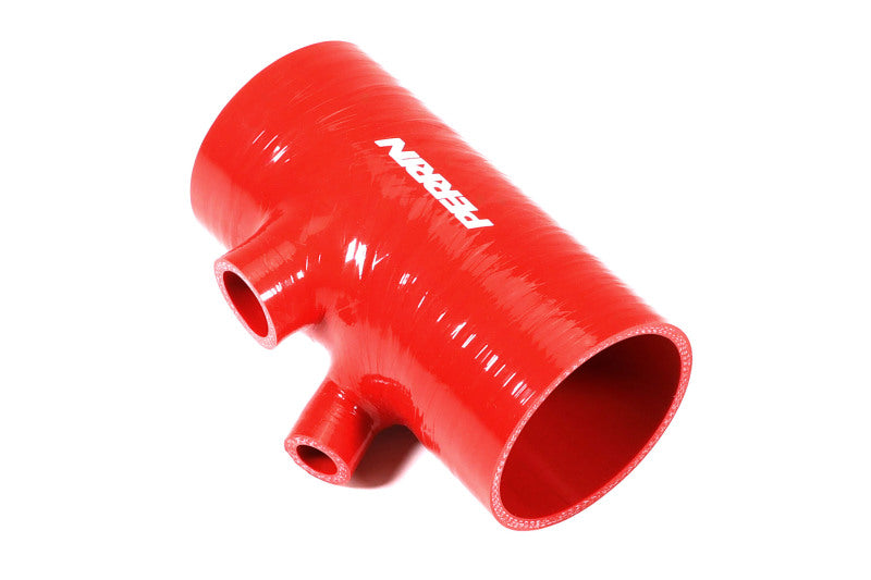 Perrin Performance PSP-INT-426RD PERRIN 22-24 Subaru WRX / 20-25 LGT & OBXT Turbo Inlet Hose w/Turbo Adapter Flange (Short) - Red