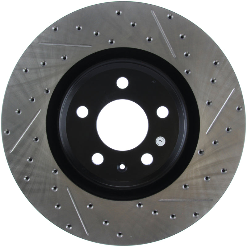 Stoptech 127.33138L StopTech Slotted & Drilled Sport Brake Rotor