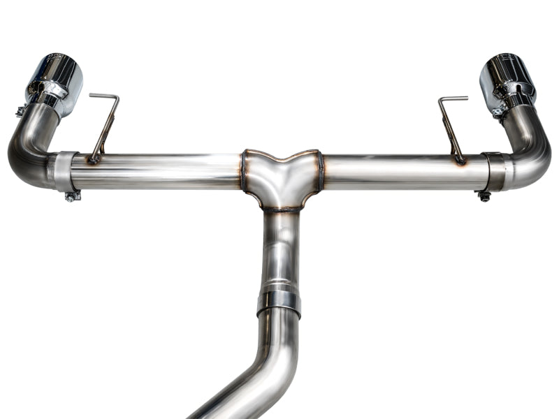 AWE Tuning 3020-32429 AWE 19-23 BMW 330i / 21-23 BMW 430i Base G2X Track Edition Axle Back Exhaust - Chrome Silver