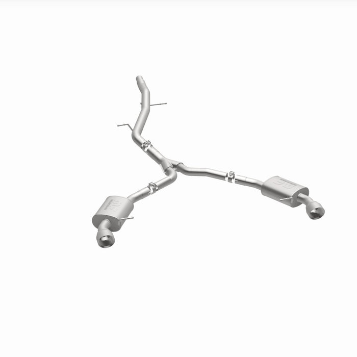 Magnaflow 19390 MagnaFlow 18-19 Audi A5 Dual Exit Polished Stainless CatBack Exhaust - 3in Main Piping Diameter