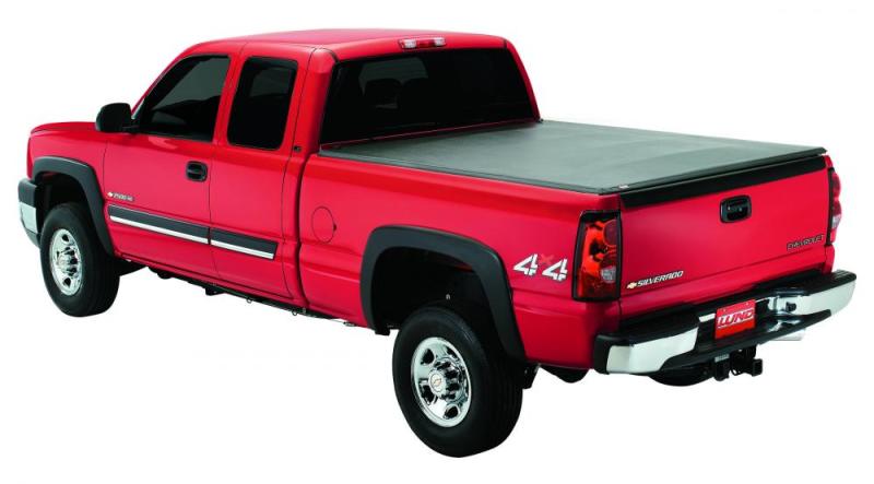 LUND 95050 Lund 99-17 Ford F-250 Super Duty (6.5ft. Bed) Genesis Tri-Fold Tonneau Cover - Black
