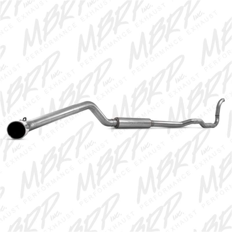 MBRP S6150AL 88-93 Dodge 2500/3500 Cummins 4WD ONLY Turbo Back Single Side Exit Alum Exhaust System