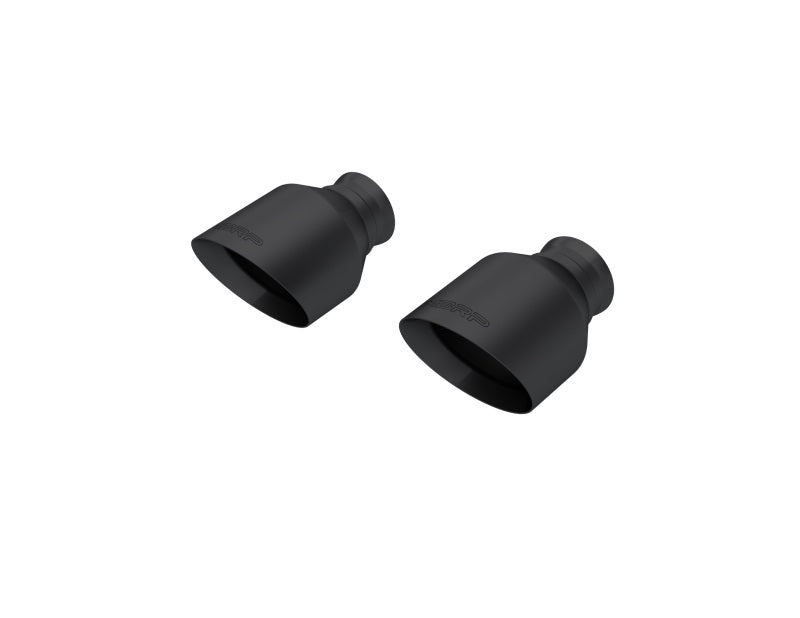 MBRP T5197BLK 15-23 Dodge Charger 5.7L/6.2L/6.4L T304 3in ID / 5in OD Out / 8in Length Angle Cut Black Tip
