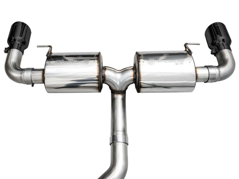AWE Tuning 3015-33429 AWE 19-23 BMW 330i / 21-23 BMW 430i Base G2X Touring (Excl.Conv) Axle Back Exhaust - Diamond Black
