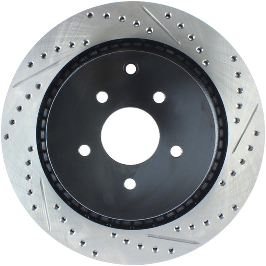 Stoptech 127.42105L StopTech 09 Infiniti FX50 SportStop Slotted & Drilled Rear Left Rotor